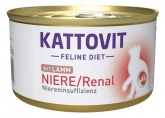 Kattovit Feline Diet Niere / Renal puszka z jagnięciną 85g