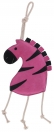 Kerbl Zabawka dla konia zebra z naturalnej skóry  40 cm